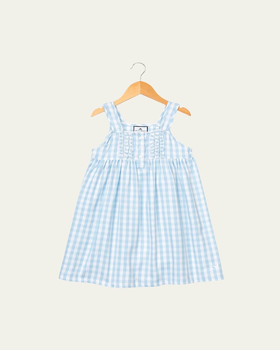 Charlotte Gingham Nightgown, Size 6M-14